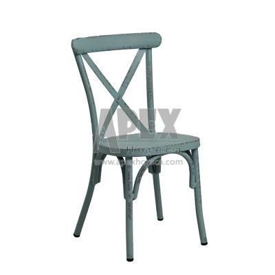 Outdoor Patio Modern Restaurant Cafe Aluminum Frame Chair