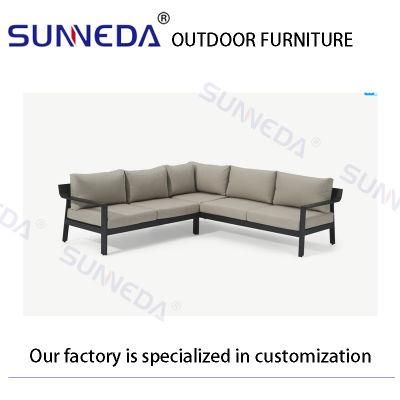 Aluminium Frame Outdoor Sofa and Table Covers Cushion Love Seat