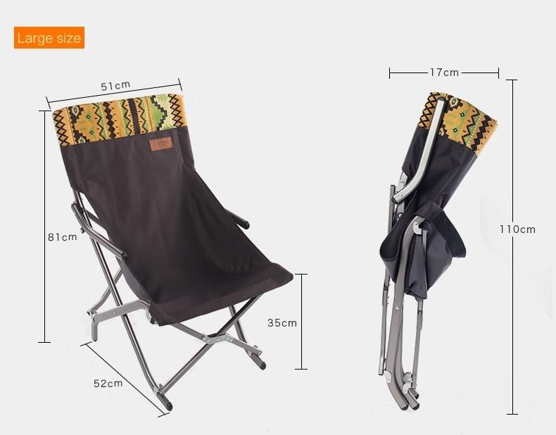 Aluminum Folding Outdoor Camping Chair for Kids