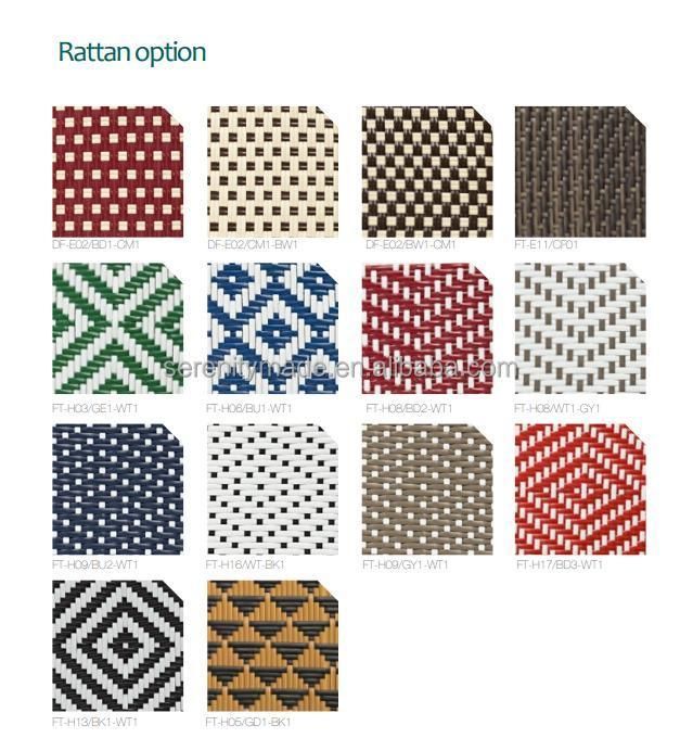 Outdoor Use Restaurant Coffee Shop Cafe Furniture Diamond Cross Pattern Aluminium Frame PE Rattan Leisure Dining Chair
