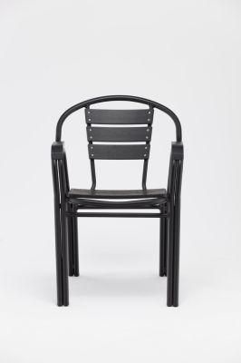 Outdoor Wooden Color Poly-Wood Chair