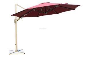 Hotel Prouducts Outdoor Patio Aluminum Metal Cantilever Waterproof Garden Roma Umbrella