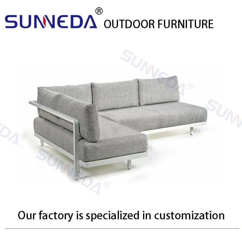 Nordic Style Hot Sale Weatherproof Acrylic Cushion Conversatin Sofa Set
