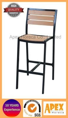 Outdoor Restaurant Barstool Polywood Barstool Leisure Cafe Bar Chair