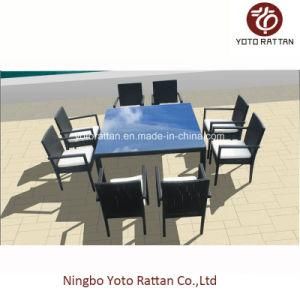 Outdoor Furniture Dining Set for Garden with Aluminum SGS (SD6215D)