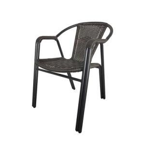 Fh-Sc-1002 Rattan Stacking Chair Garden Chair Patio Chair