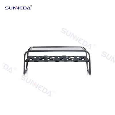 Unique Design Durable Metal Frame with Rope Outdoor Coffee Table