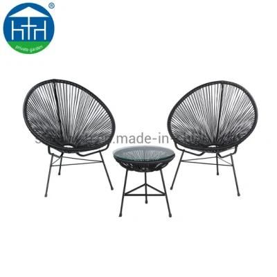 PE Rattan Wicker Acapulco Chair for Outdoor Garden Furniture
