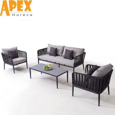 Leisure Hotel Outdoor Patio Furniture Set Corner Sofa Waterproof Durable