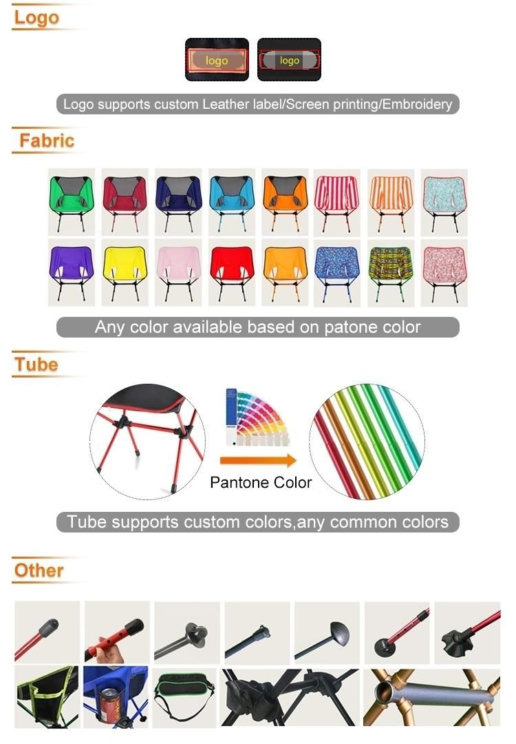 Light Folding Camping Chair with Carry Bag