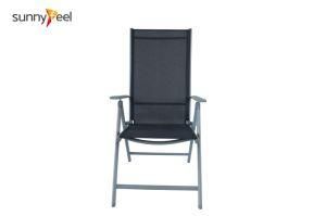 Outdoor Furniture Garden Textilene Folding Chair Dining Chair