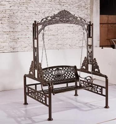 Outdoor Used Garden Cast Aluminum Swing