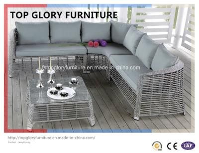 Outdoor 4PC Patio Sofa Set Sectional Furniture PE Wicker Rattan Deck Outdoor