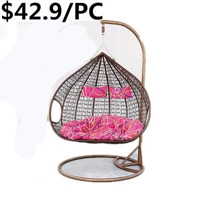 Modern Design Indoor Furniture Hanging Home Wicker Egg Swing Chair