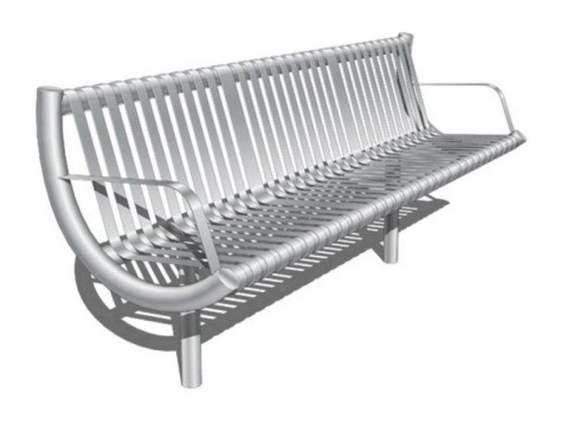 Modern Design Garden Furniture Bench Outdoor Street Seat