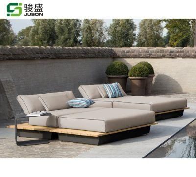 Hot Sale Rattan Garden Lounge Chair Modern Patio Leisure Chair Sunbed Sun Lounger Outdoor Bench