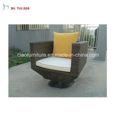 C-Modern Wicker Furniture Rotatable Coffee Arm Chair
