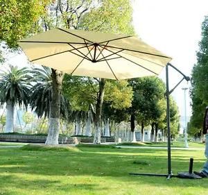 3.5m 8 Ribs Steel Banana Parasol/Garden Parasol