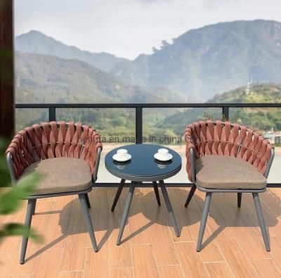 Outdoor Hotel Furniture Leisure Aluminum Marble Coffee Tea Table