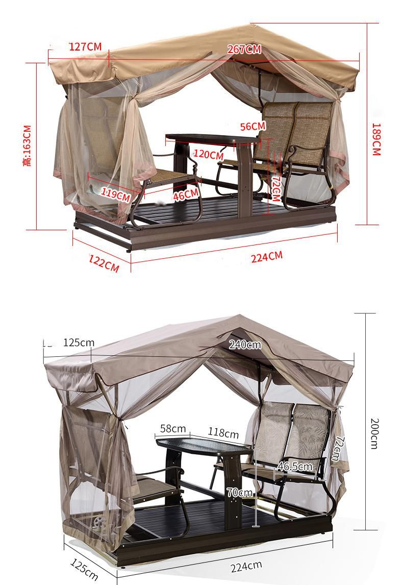 Swing Outdoor Courtyard Hammock Family Outdoor Hanging Chair Courtyard Tent