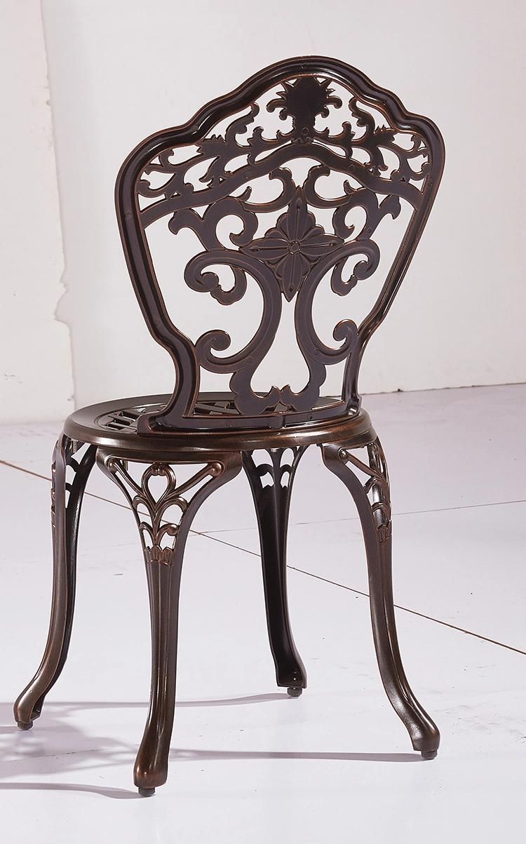 Elegant Style Metal Chair Dining Room Outdoor Modern From China
