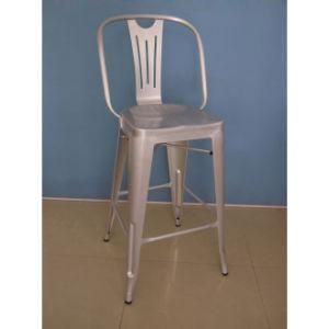 Comercial Brushed Aluminum Outdoor Stacking Tolix Bar Stool