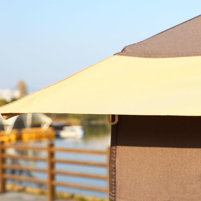 Outdoor Leisure Gazebo for Shade and Rain with Mosquito Netting