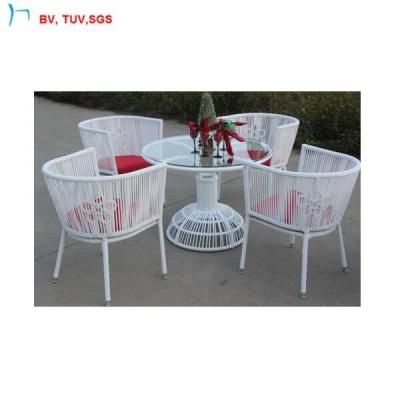 C-Outdoor Rattan Furniture Modern Cafe Set (CF996)
