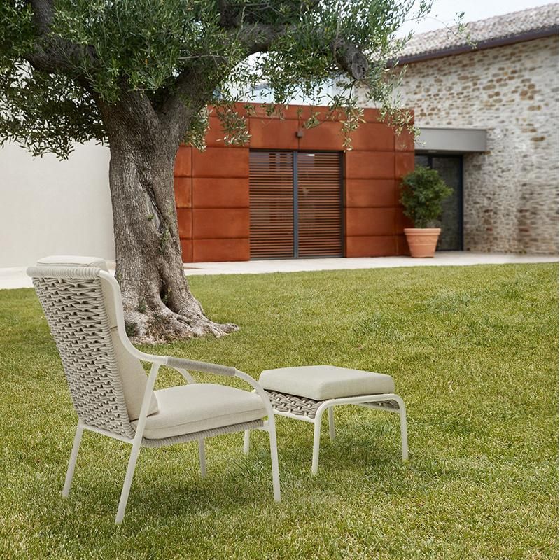Hot Sale Affordable Rope Waterproof Outdoor Pool Patio Sofa Set Furniture
