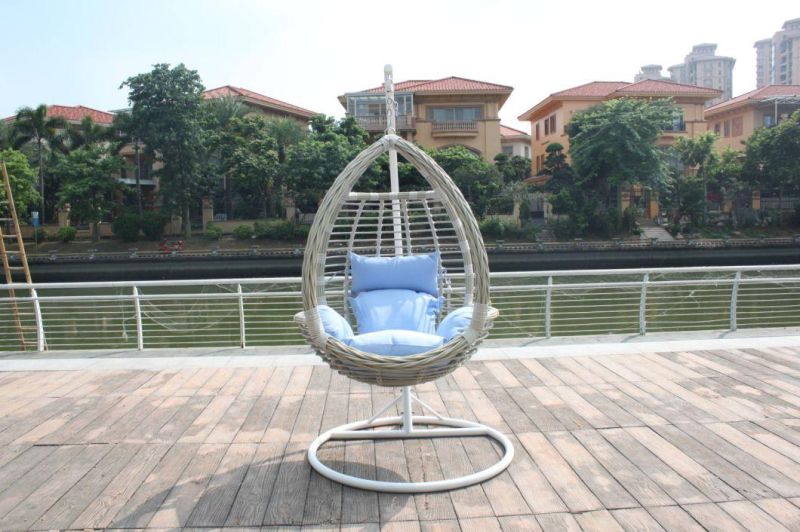 Good Price New 150kg OEM Foshan Hammock Swing with Stand Egg Indoor White Hanging Chair