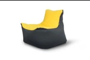Kids Bean Bag Chair Velvet Bean Bag Cover Wholesale Yellow&amp; Grey