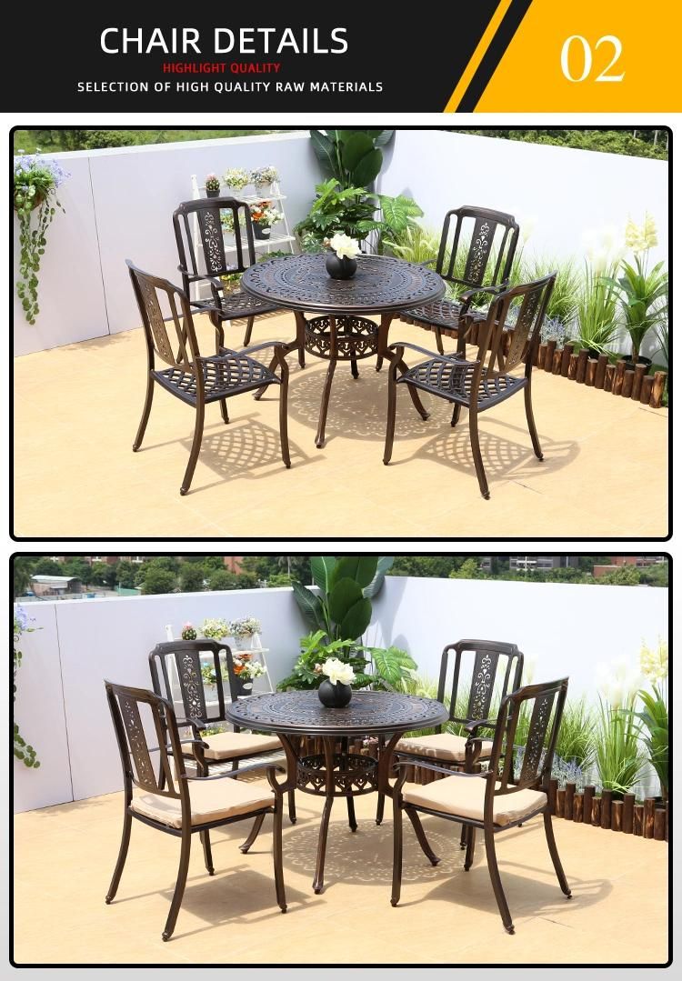 Cast Aluminum Furniture Outdoor Furniture Garden Furniture