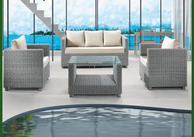 Outdoor Leisure Rattan Lounge Sets 3+1+1 Patio Garden Furniture