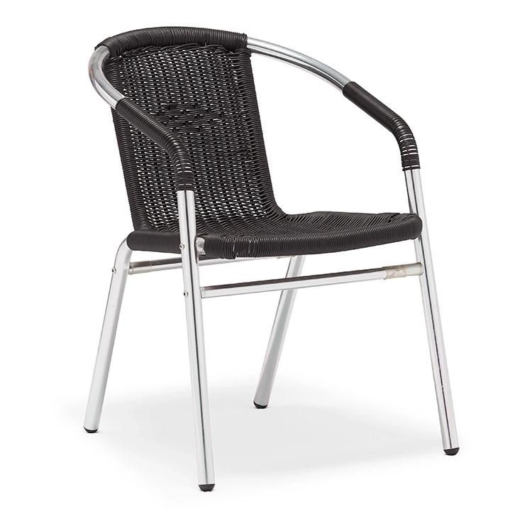 Outdoor Chair Aluminum Rattan Modern Waterproof Design Wholesale