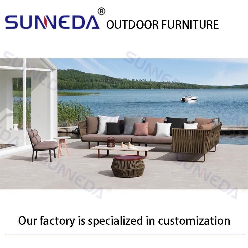 Home Furniture Modern Outdoor Chair Patio Dining Garden Sets Balcony Sofa Sets