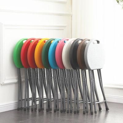 Manufacturer Hotsale Colorful Adults Kids Step Plastic Foldable Stool