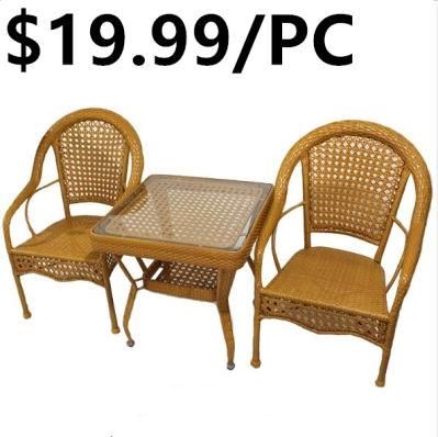 Wholesale Modern Black Outdoor Swing Bistro Garden Rattan Chair