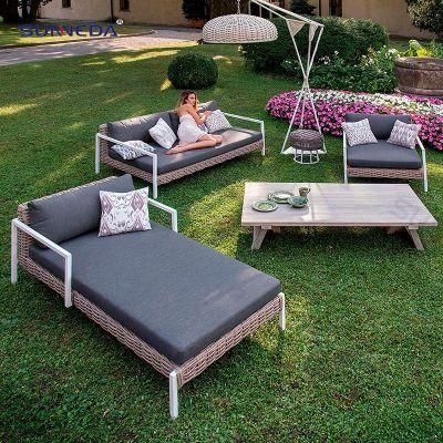Garden Sets Commercial Outdoor Patio Rattan Sofa Set Furniture