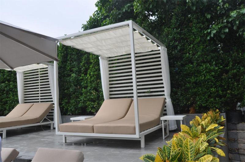 Modern Swimming Pool Patio Hotel Home Outdoor Furniture Beach Chair Sun Lounger Daybed Sunbed