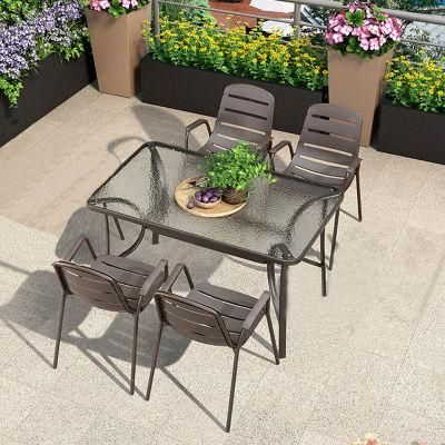 Garden Balcony Rattan Furniture Table and Chair/Rattan Outdoor