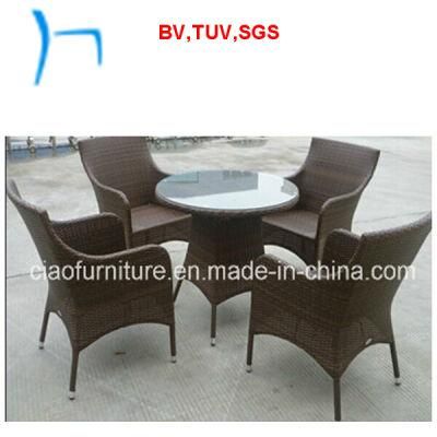 F-CZ-8014+FC024 Royal Garden Outdoor Rattan Dining Furniture