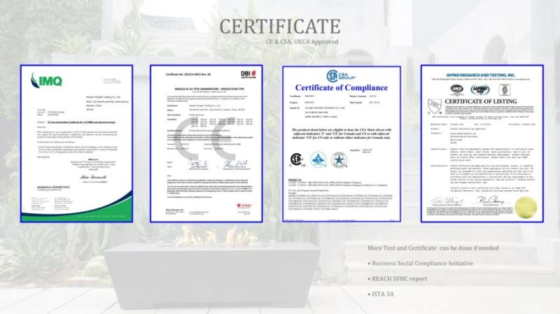 Rectangle LPG Cast Concrete for Patio Deck Natural Gas Conversion Kit Fire Pits Tables