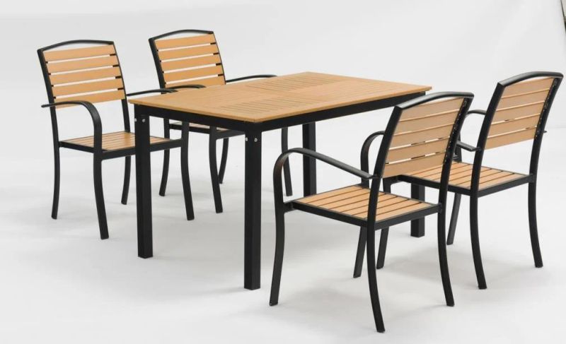 Garden Leisure Poly Wood Furniture Outdoor Set
