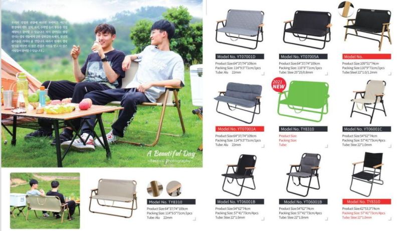 Outdoor Portable Folding Stadium Custom Fabric Padded Chair Picnic Beach Chair Mat