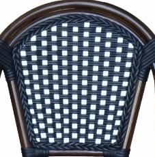 Plastic Wicker Chair for Outdoor and Garden Furniture