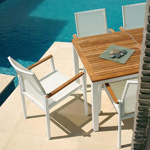Modern Wholesale Restaurant Outdoor Furniture Dining Table and Chairs