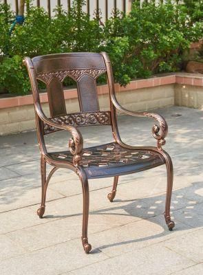 Bronze Cast Aluminum Garden Chair