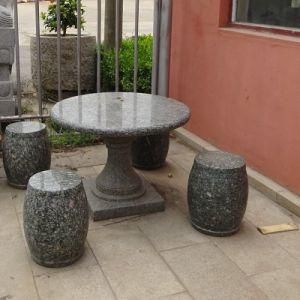 Outdoor Garden Decoration Furniture Stone Table and Chair Set