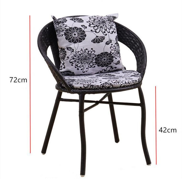 Best Selling Outdoor Furniture Hotel Wicker Leisure Dining Rattan Chair