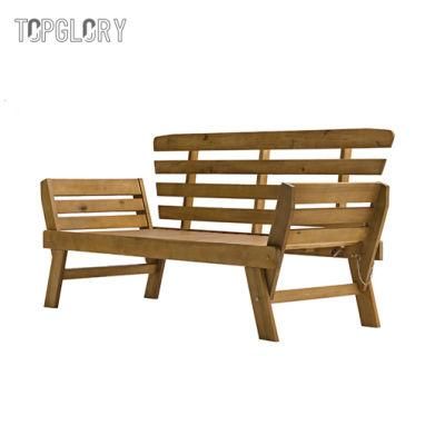 Good Quality Hot Sale Modern Garden Outdoor Furniture Wooden Sofa